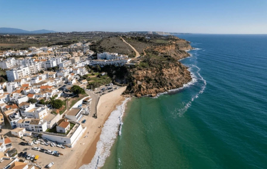 Praia do Burgau, Burgau, Portugal, Portugal